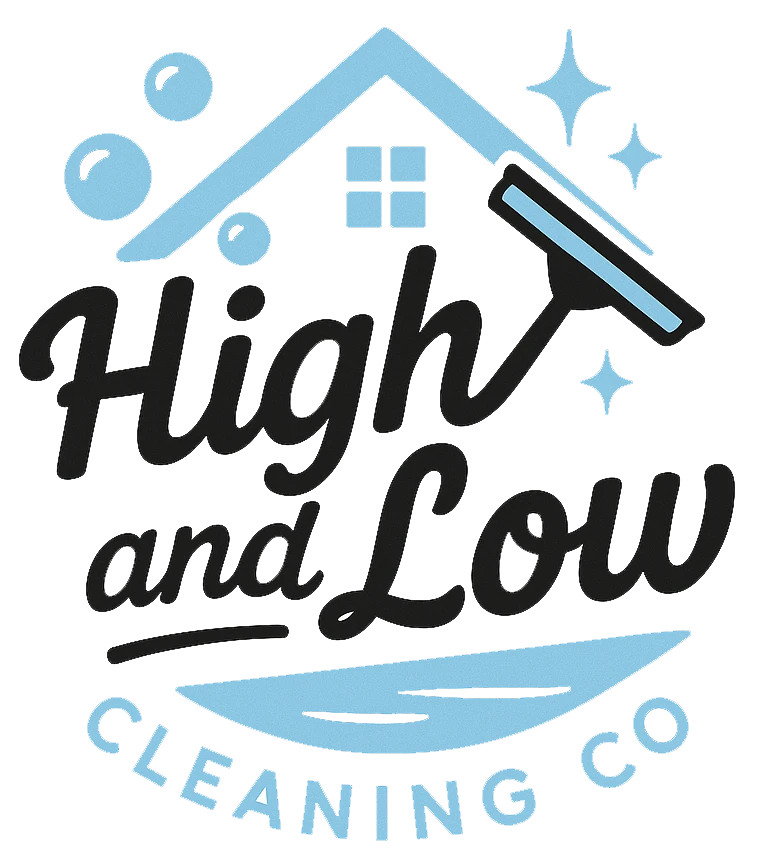 High and Low Cleaning Co Logo
